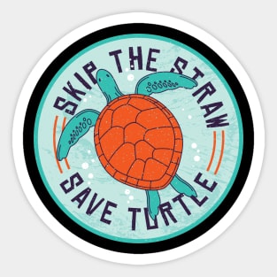 save turtles Sticker